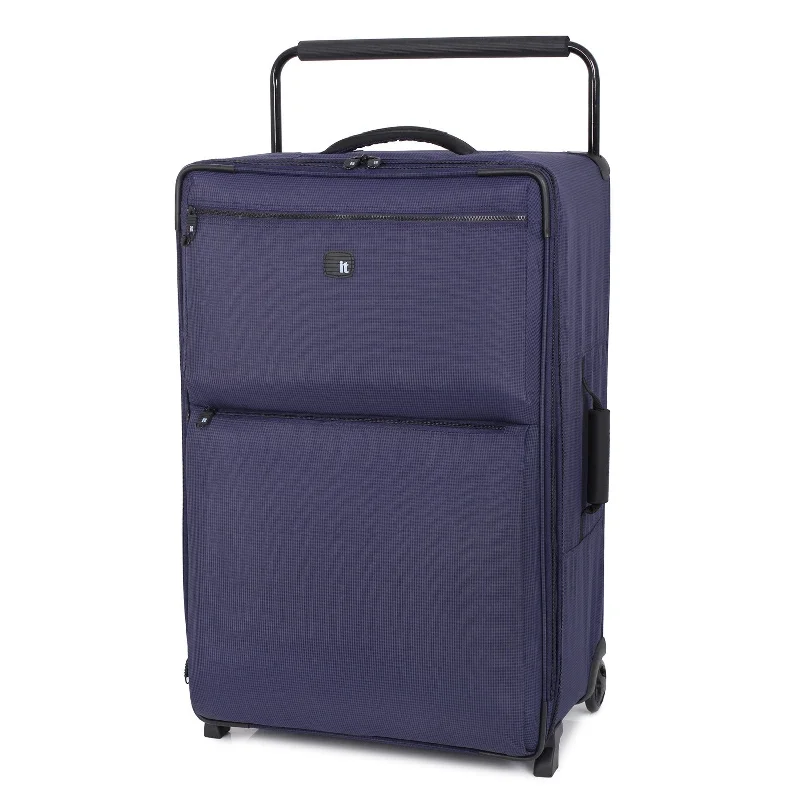 it luggage World's Lightest Los Angeles 32.4 inch Upright, Two Tone Navy EU