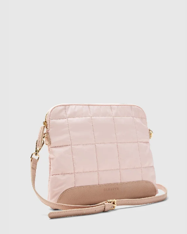 Quilted Cross Body Bag - Whisper Pink