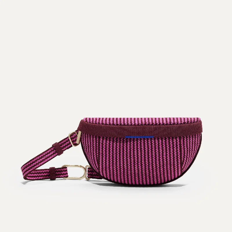 The Casual Sling - Sangria Stripe