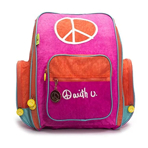 Biglove Kids Backpack Peace, Multi-Colored, One Size