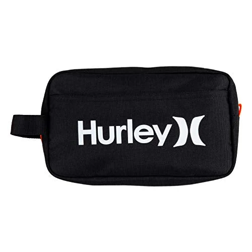 Hurley Boys' One and Only Small Items Travel Dopp Kit, Black, O/S