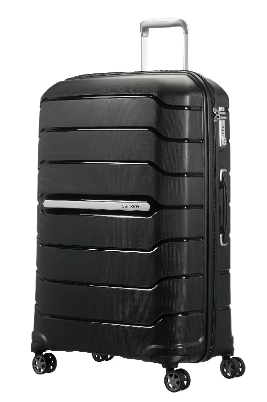 SAMSONITE Flux - Spinner 75/28 Expandable Hand Luggage, 75 cm, 121 liters, Black