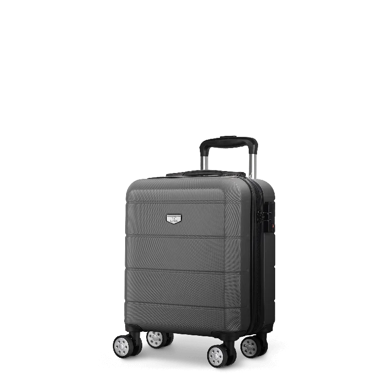 Jetset 15" Underseat Suitcase in Gunmetal Grey