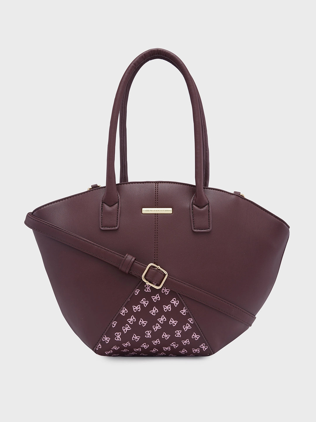 Caprese Milly Satchel Medium Choco Brown