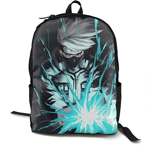 Anime Pattern Canvas Backpack College School Backpack Casual Daypack Pattern4