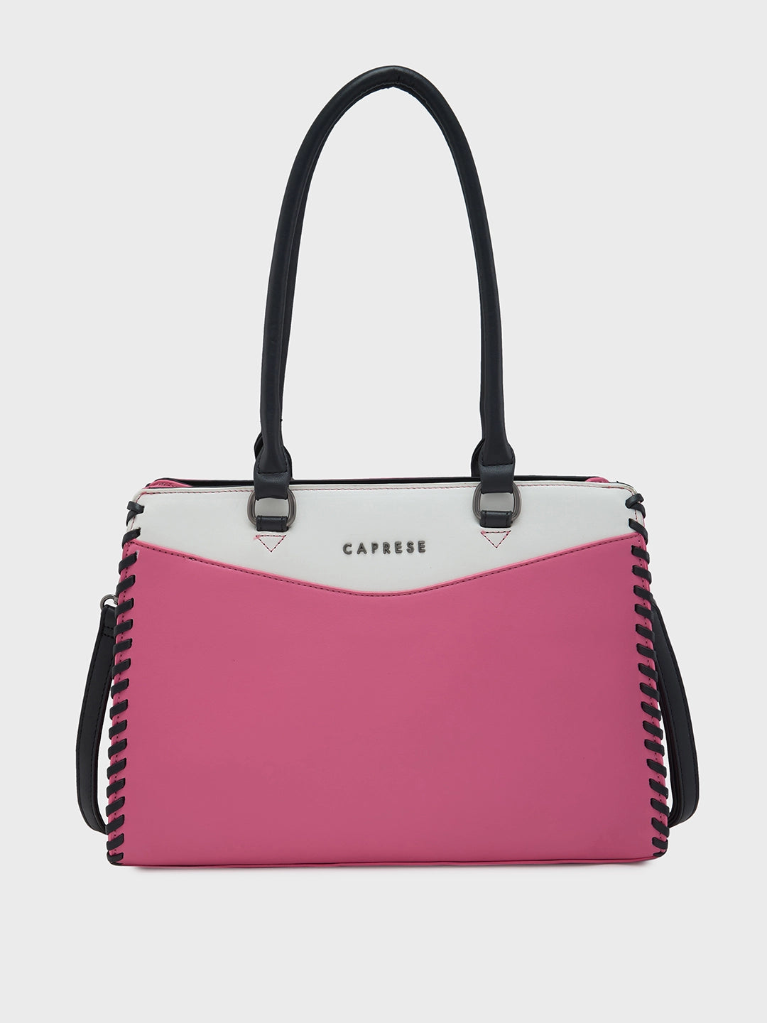 Rome Satchel Medium Handbag Flamingo