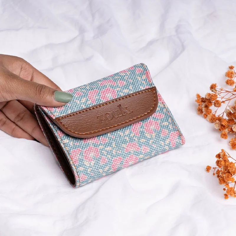 Chettinad Florals Trifold Wallet