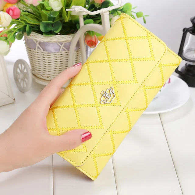 yellow wallet