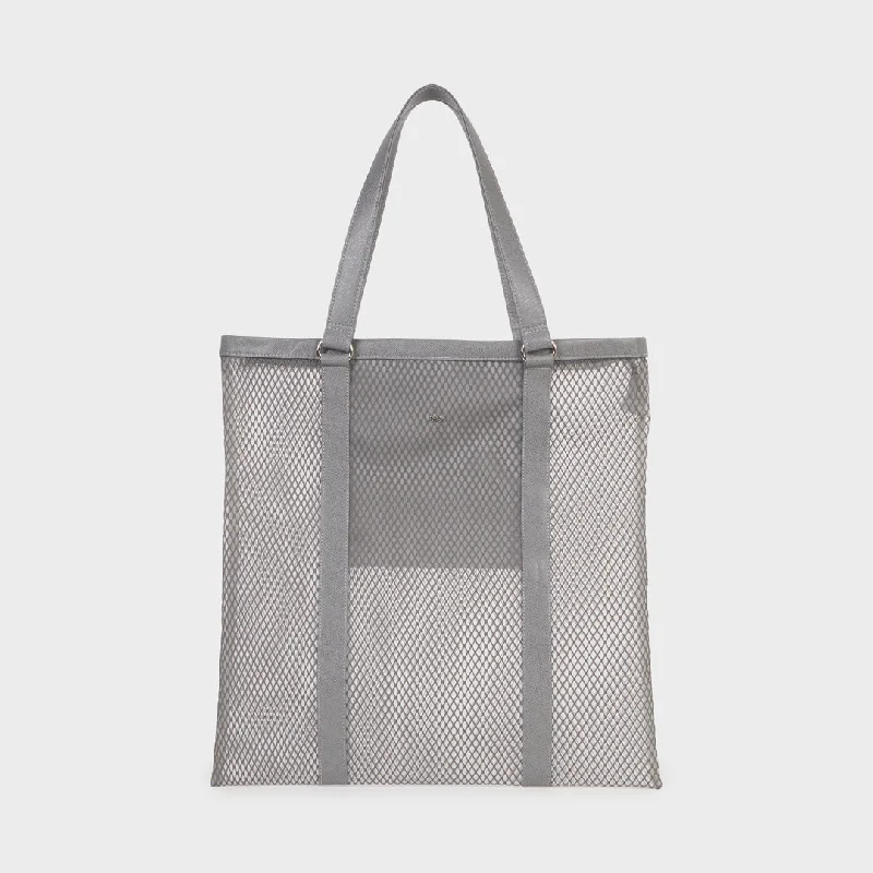 CHICAGO MESH SHOULDER BAG GRAY