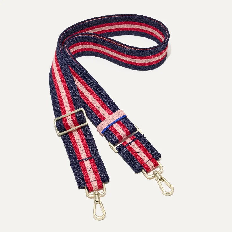 The Crossbody Strap - Confetti Stripe