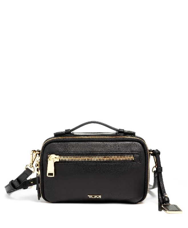 VOYAGEUR Marcie Crossbody Leather - Black