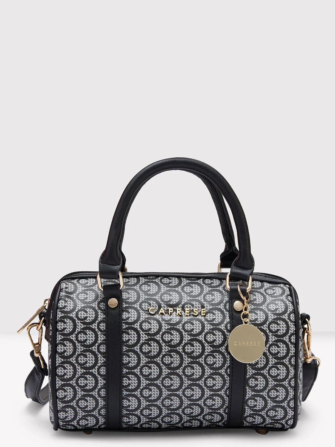 Caprese Callie Satchel Small Black