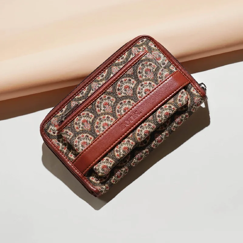 Fatehpur Fresco Classic Zipper Wallet