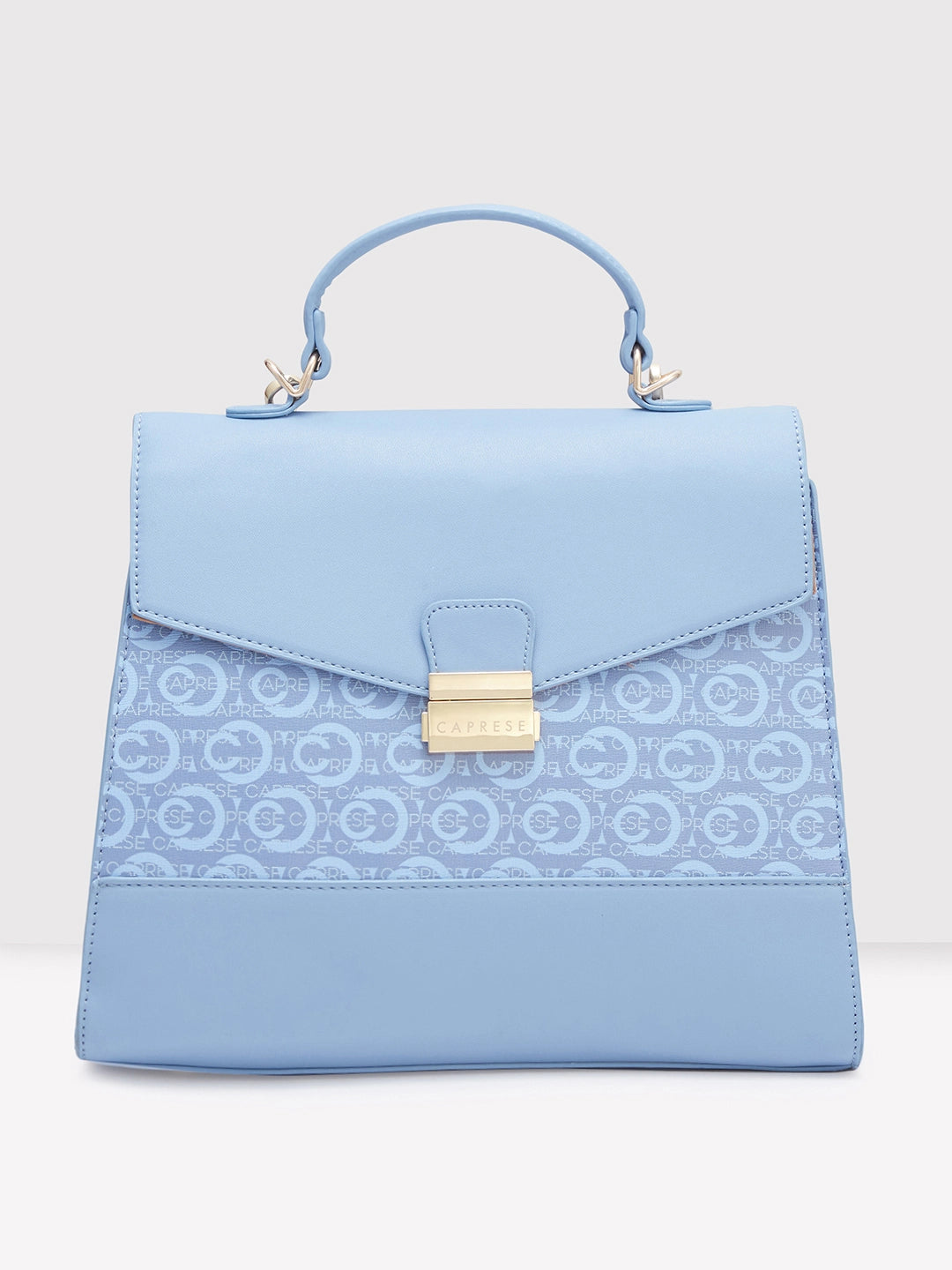 Caprese Cleo Satchel Medium Powder Blue