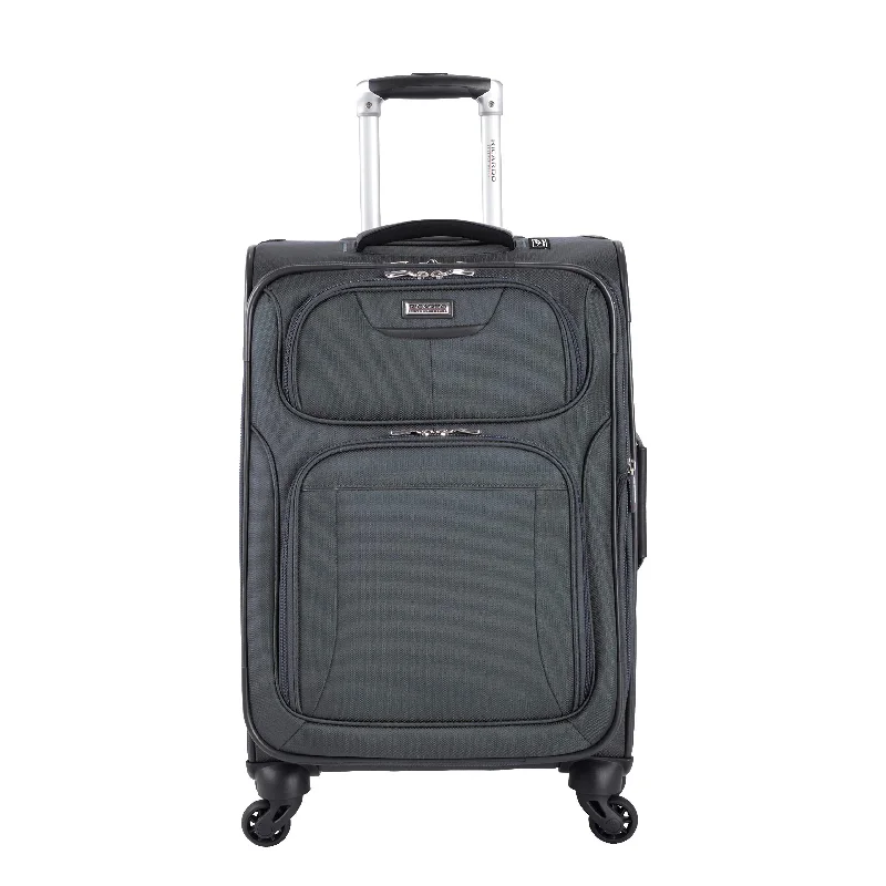 Ricardo Beverly Hills Luggage Saratoga 21" Carry On Suitcase, Graphite