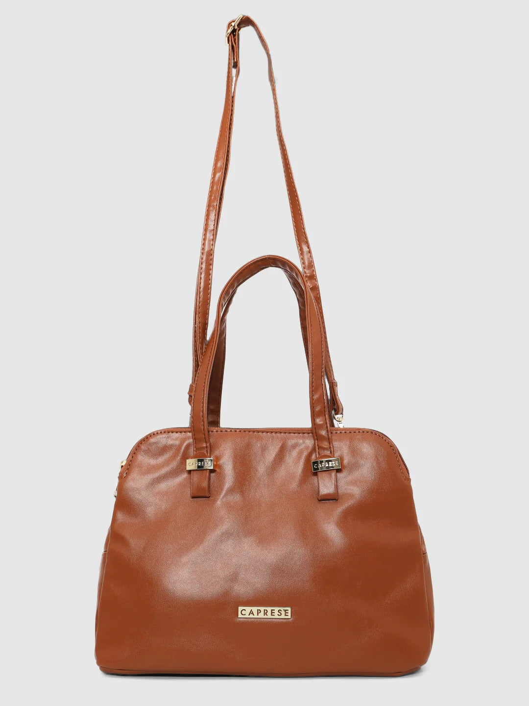 Caprese Carrie Satchel Medium Brown