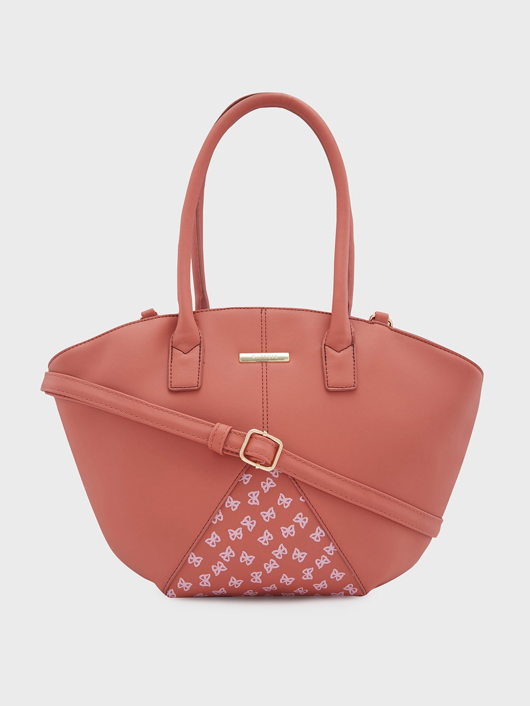 Caprese Milly Satchel Medium Mud Peach